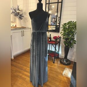 Baltic Born slate blue velvet dress, LG